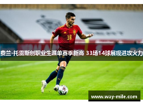 费兰-托雷斯创职业生涯单赛季新高 33场14球展现进攻火力 费兰-托雷斯创职业生涯单赛季新高 33场14球展现进攻火力