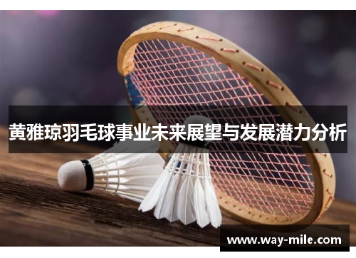 黄雅琼羽毛球事业未来展望与发展潜力分析